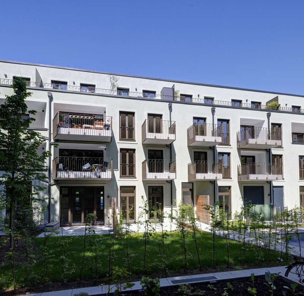 Außenansicht aufs Rückgebäude