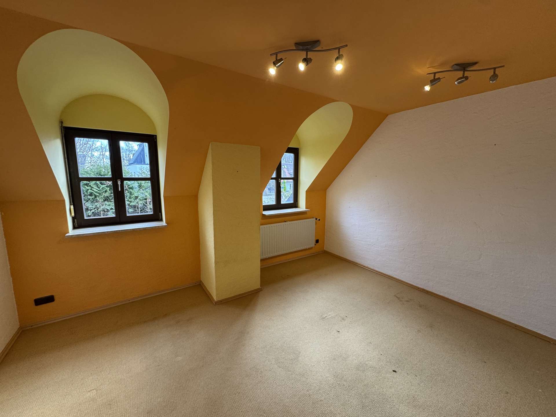 lichtdurchflutete Zimmer