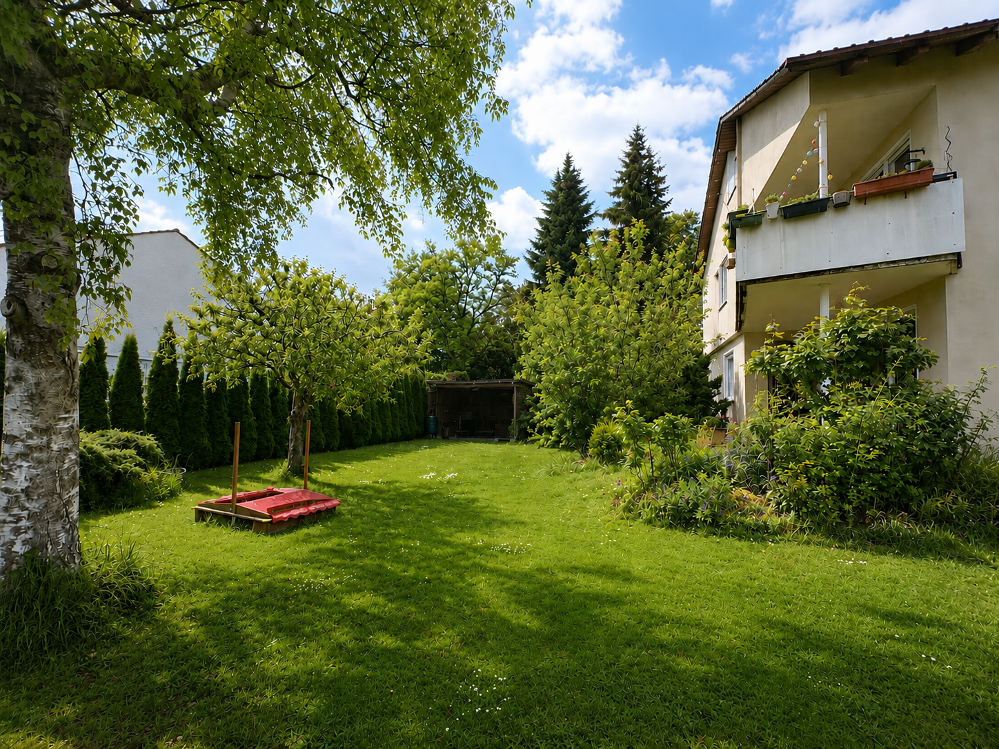 Blick in den Garten