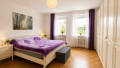 Blick in das Schlafzimmer