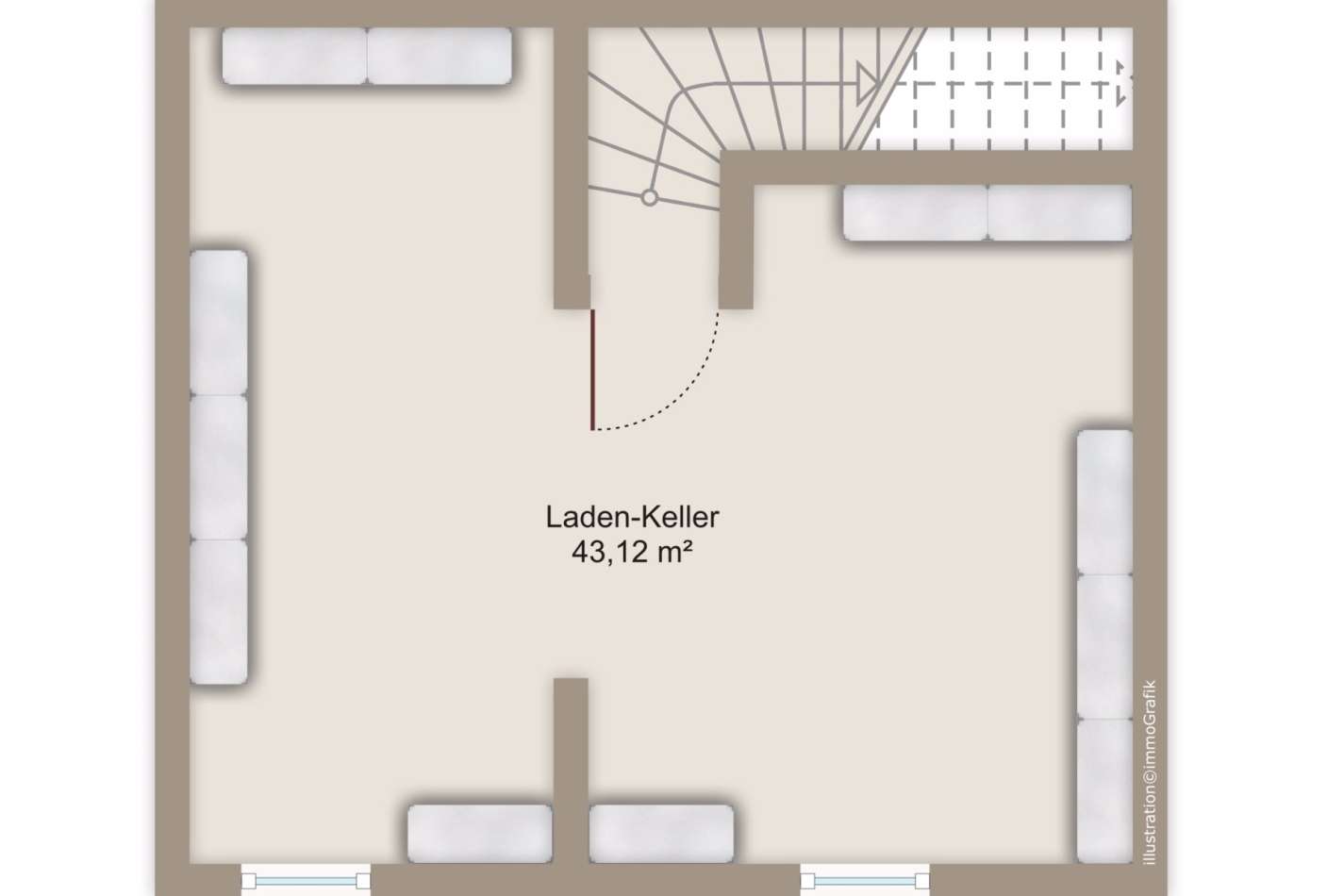 Grundriss Untergeschoss