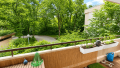 Balkon mit Blick ins Grüne