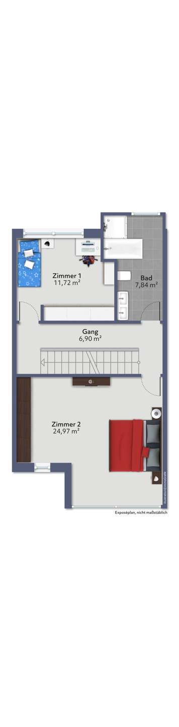 Grundriss Obergeschoss
