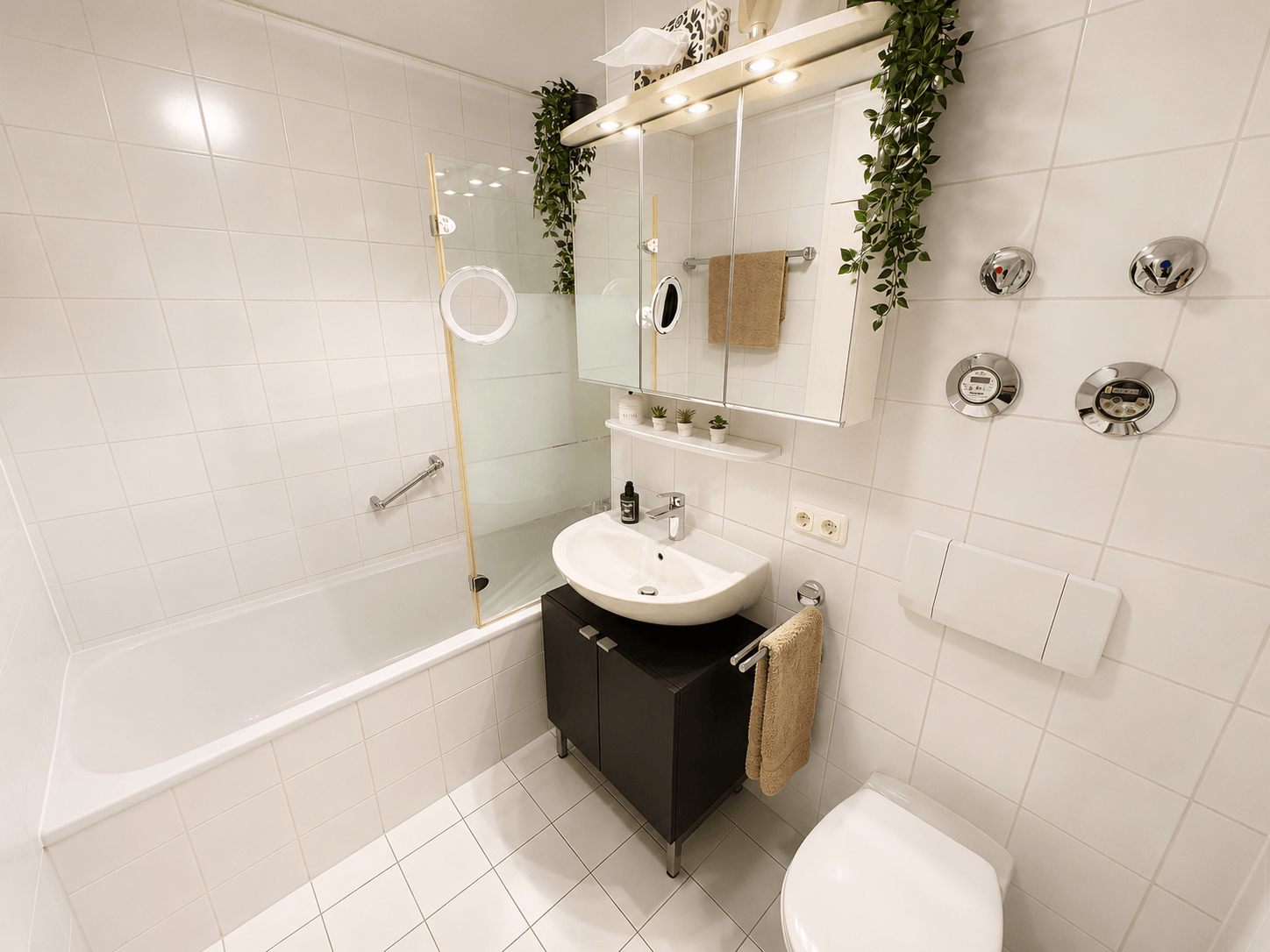 Badezimmer mit Wanne